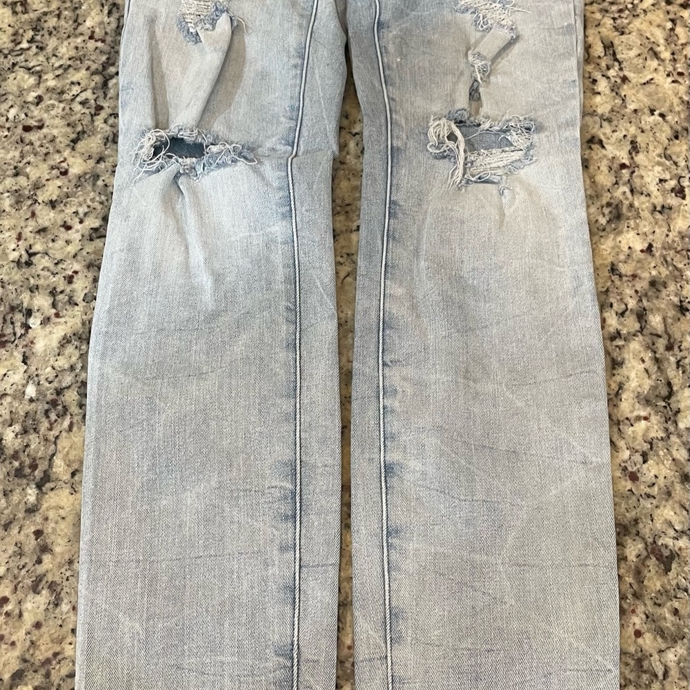 PacSun Light Blue Distressed Men's Jeans